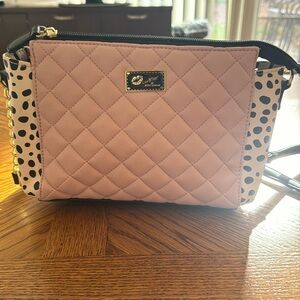 Betsey Johnson Pink Crossbody Purse